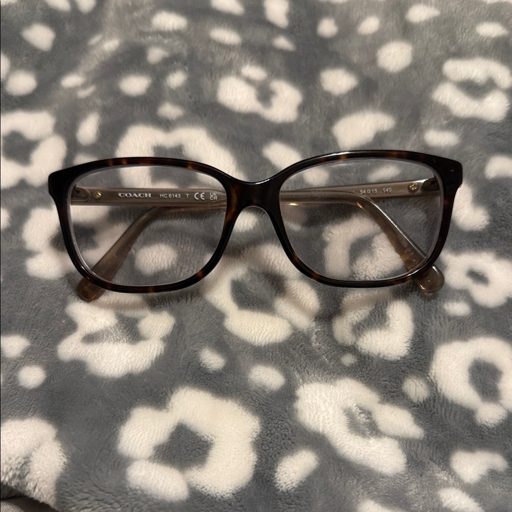 Coach HC 6143 Brown Tortoise Women's Glass Frames 54/15/140
